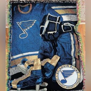 St. Louis blues blanket